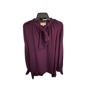 Elizabeth and‎ James purple blouse Women's Size Small